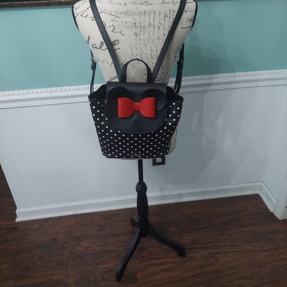 Kate Spade × Disney Minnie Mouse backpack retail $359 - Picture 11 of 12